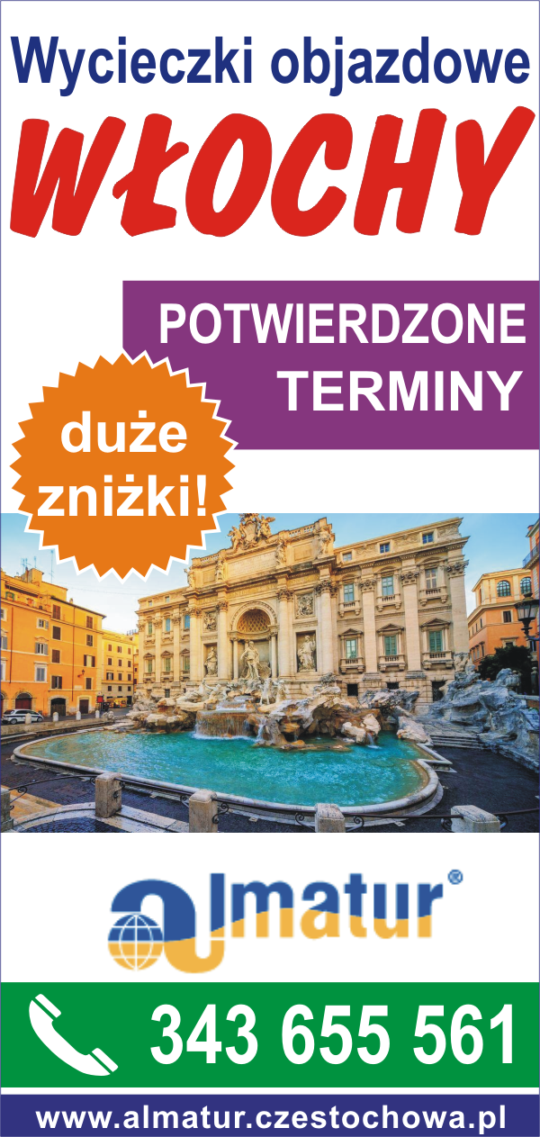 Biuro Podróży i Turystyki Almatur Częstochowa potwierdzone terminy duże zniżki